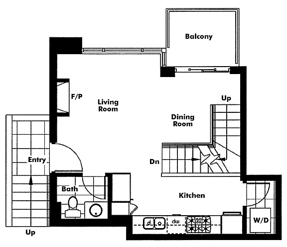 Floor plan TH2