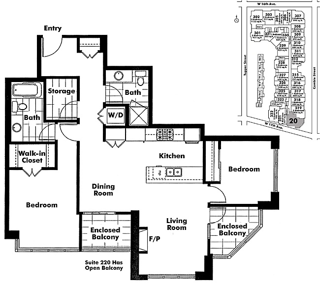 Floor plan 220