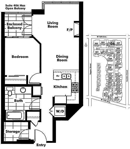 Floor plan 306