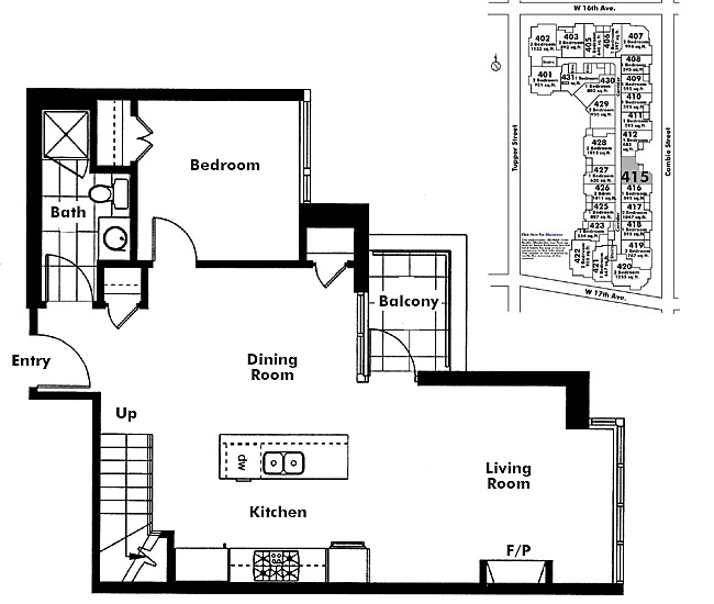 Floor plan 415