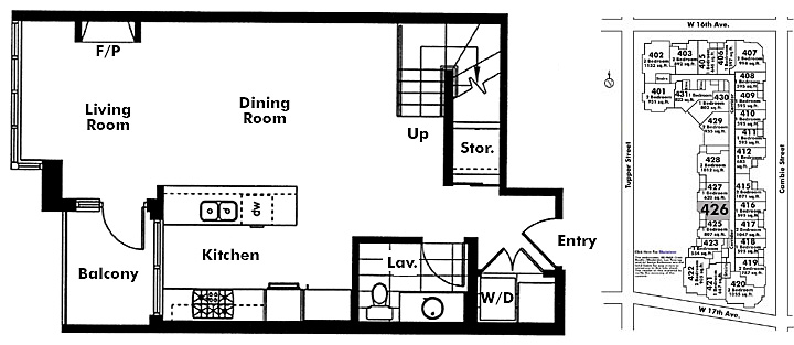 Floor plan 426