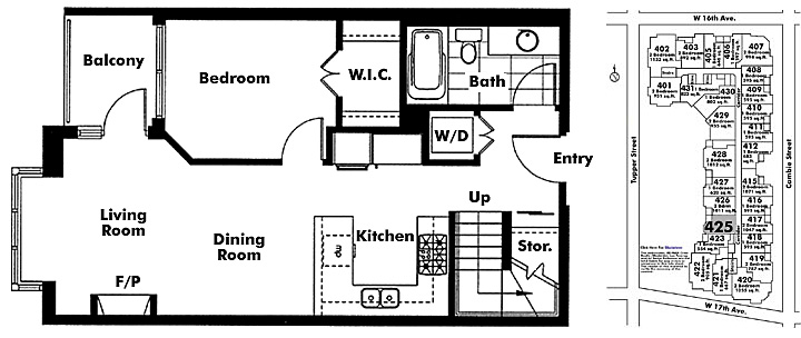 Floor plan 425