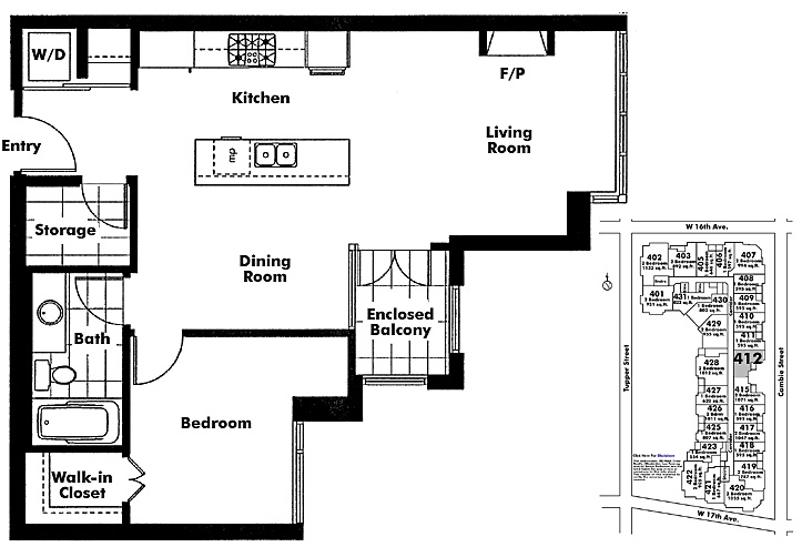 Floor plan 412