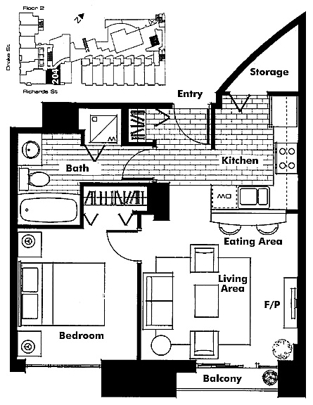 Floor plan 204