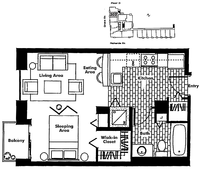 Floor plan 302