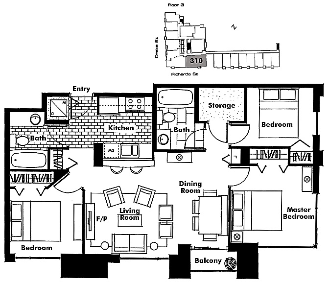 Floor plan 310