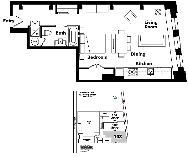 Floor plan 103