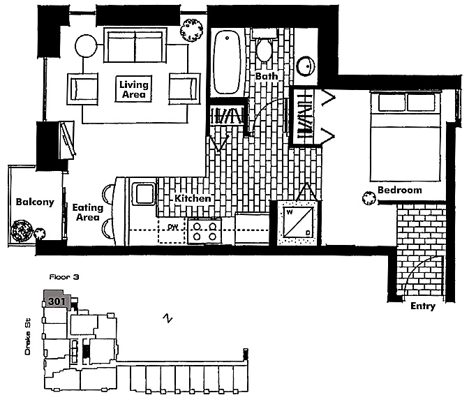 Floor plan 301