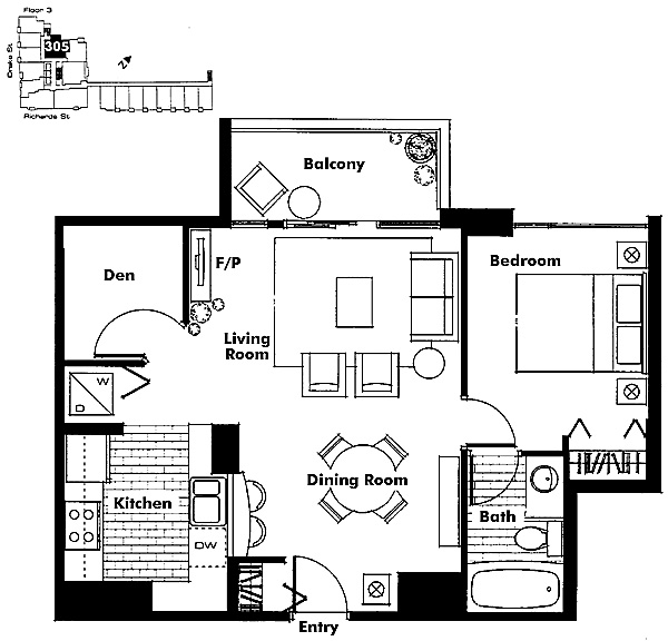 Floor plan 305