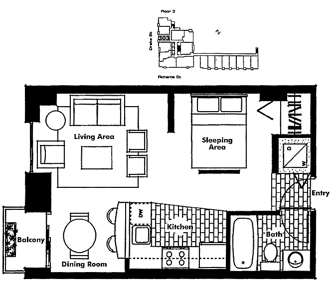 Floor plan 303