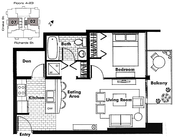 Floor plan 2107