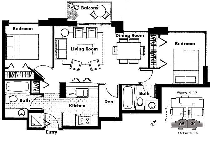Floor plan 705
