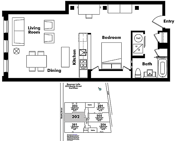 Floor plan 202