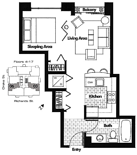 Floor plan 403