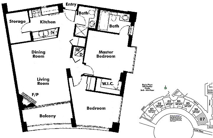 Floor plan 407