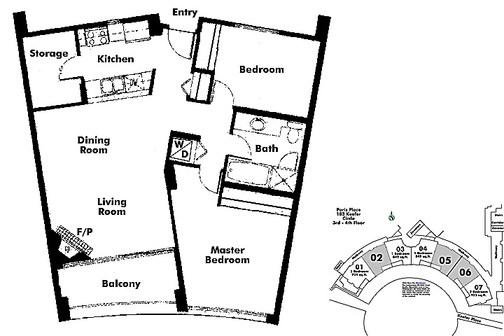Floor plan 402