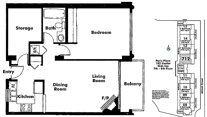 Floor plan 712