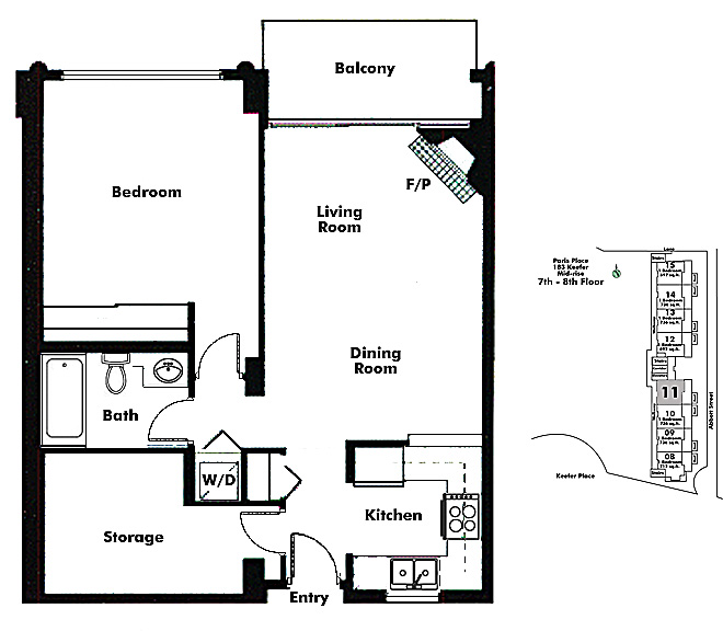Floor plan 711