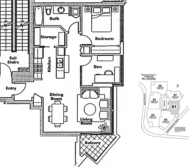 Floor plan 301