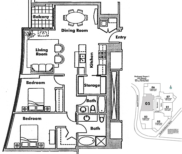 Floor plan 2105