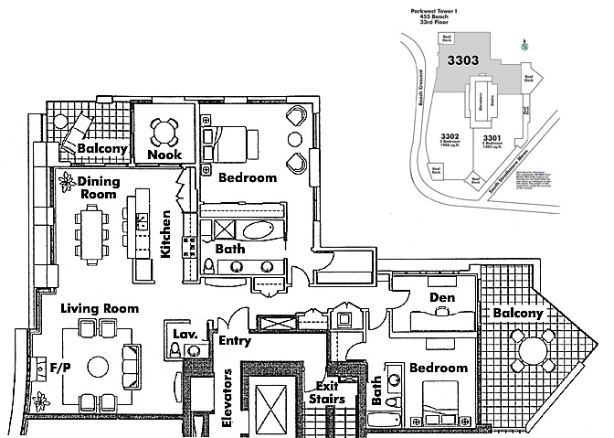 Floor plan 3303