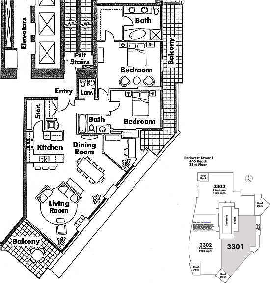 Floor plan 3301
