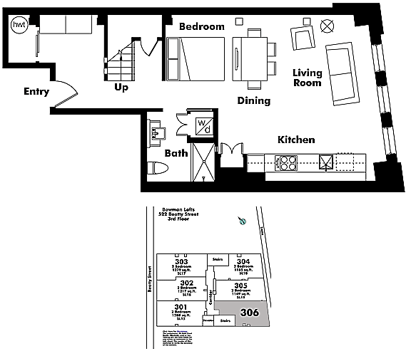 Floor plan 306