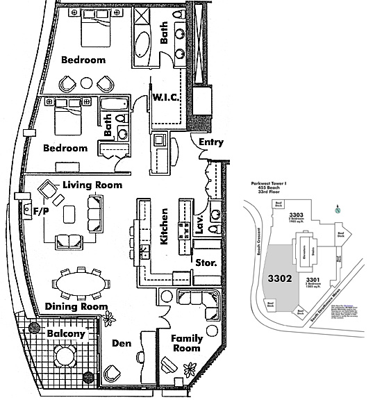 Floor plan 3302