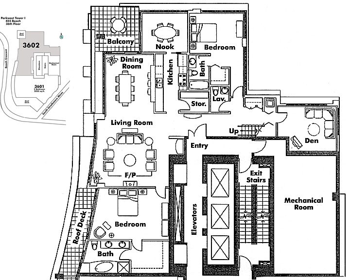 Floor plan 3602
