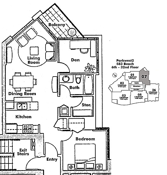 Floor plan 2107