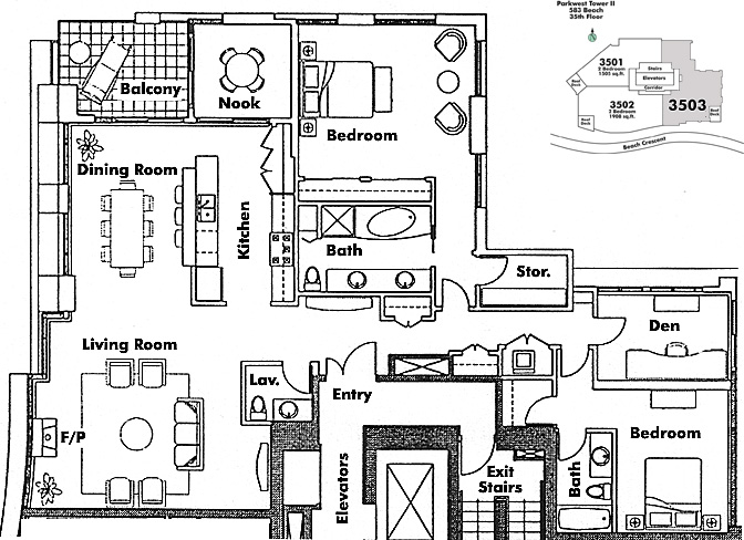 Floor plan 3503