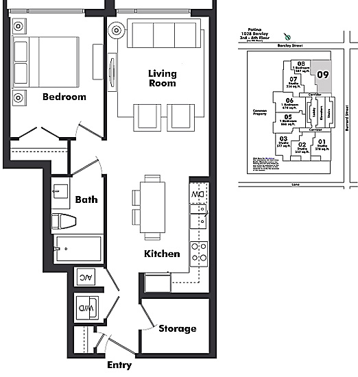 Floor plan 409