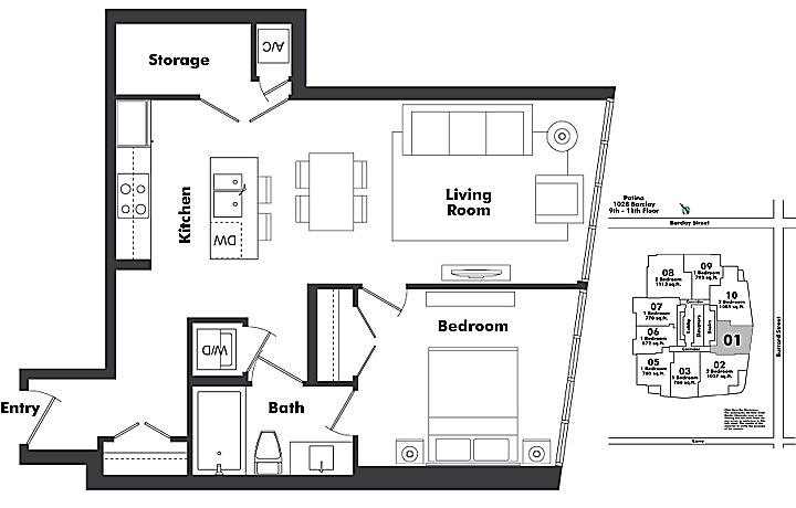 Floor plan 901