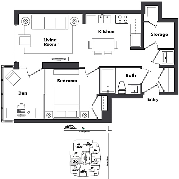 Floor plan 1006