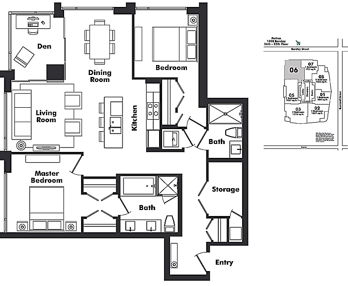 Floor plan 1706