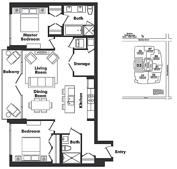 Floor plan 2105