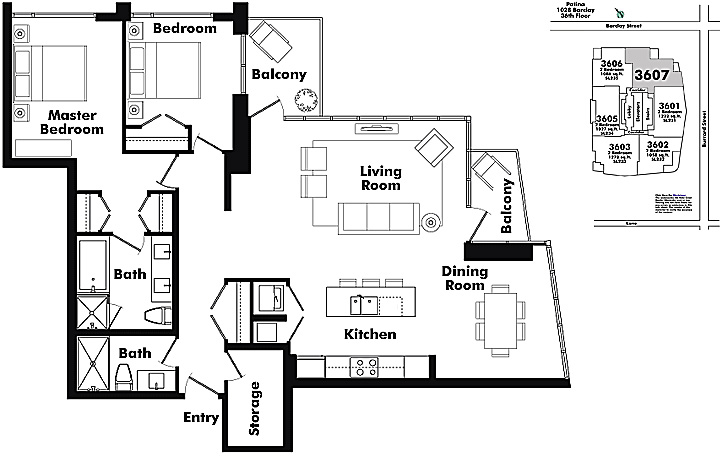 Floor plan 3607