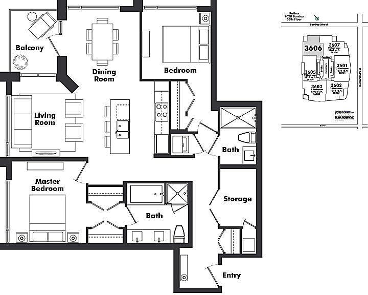 Floor plan 3606