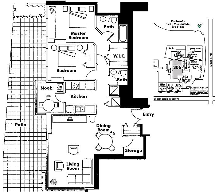 Floor plan 306