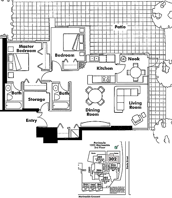 Floor plan 302