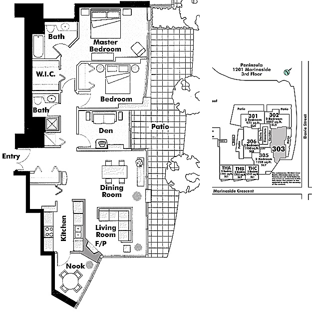 Floor plan 303