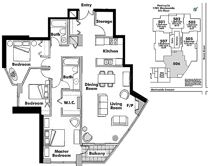 Floor plan 506
