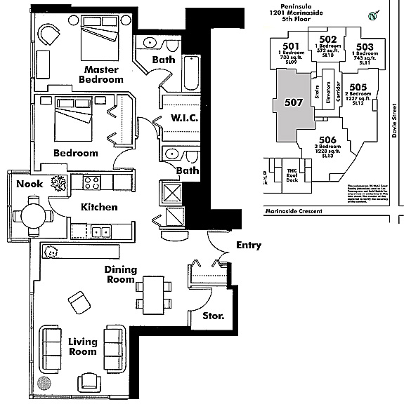 Floor plan 507