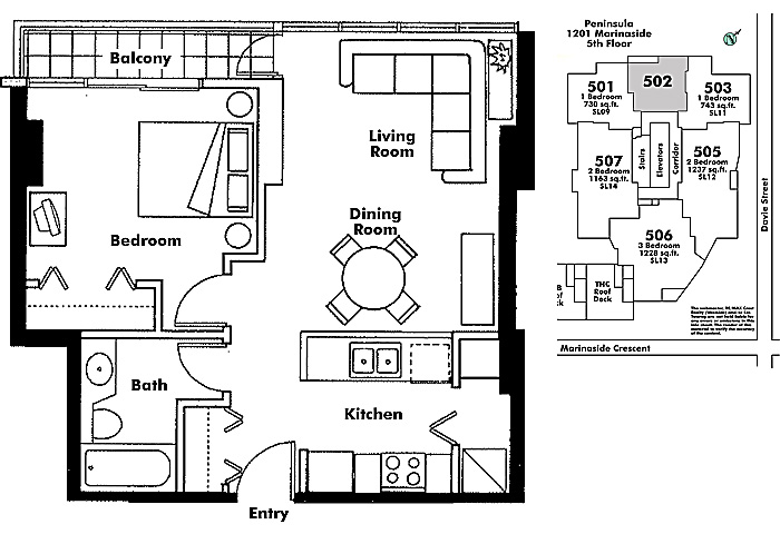 Floor plan 502