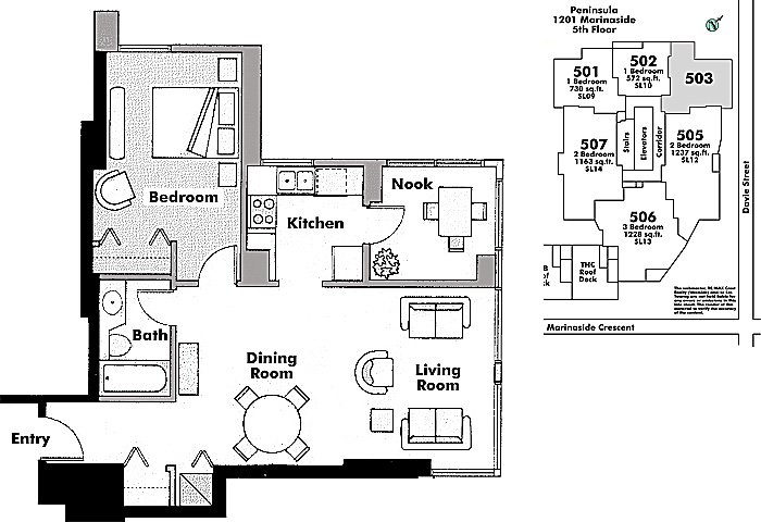 Floor plan 503