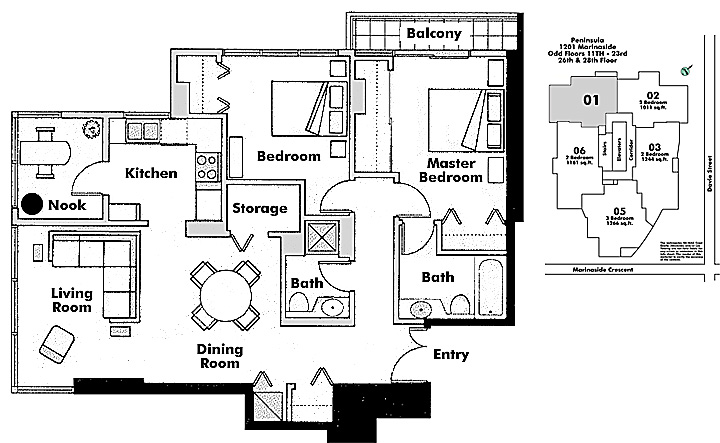 Floor plan 2101