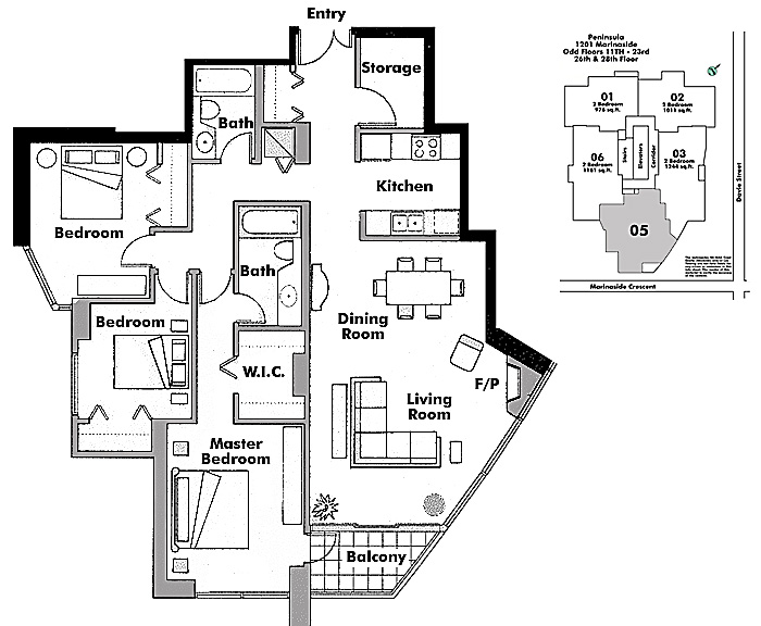 Floor plan 2105