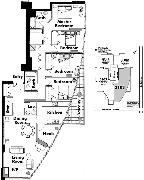 Floor plan 3103