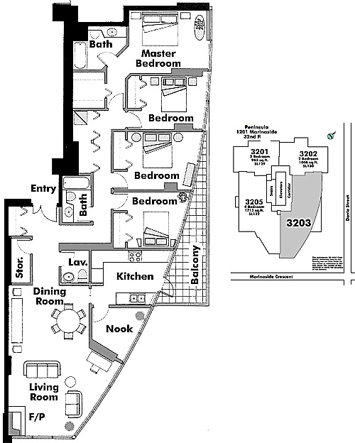Floor plan 3203