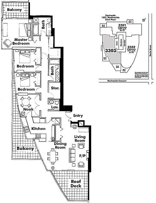 Floor plan 3303